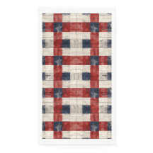 Americana Rood Wit Blauw Gast Handdoeken