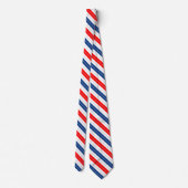 Americana Rood Wit Blauw Sterren & Strepen Stropdas (Achterkant)