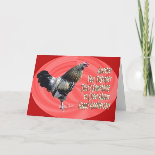 Americana Rooster A 3-zz Kaart (Voorkant)