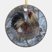 Americana Rooster Ornament (Voorkant)