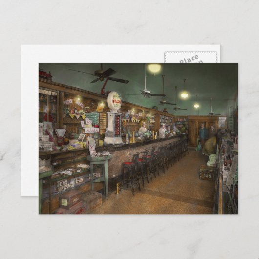 Americana - Soda - De grondgier van het volk van 1 Briefkaart (Voorkant / Achterkant)