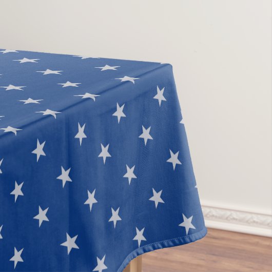Americana Spangled Stars on Light Navy Blue Tafelkleed (Voorbeeld)