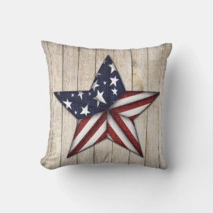 Americana Star Polyester Sierkussen