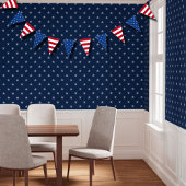 Americana Stars And Stripes Red White Blue Flag Vlaggetjes