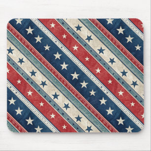 Americana/Stars Strepen/Patriottisch Muismat