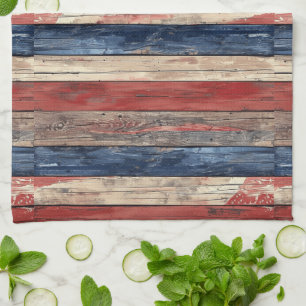 Americana/Stars Strepen/Patriottisch Theedoek