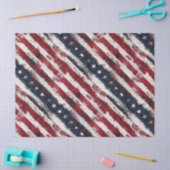 Americana Stars & Stripes – 10 lb, 17 "x23" T Tissuepapier (Craft)
