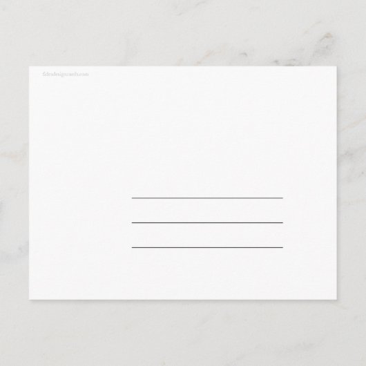 Americana sterren bruiloft aankondiging save the d (Achterkant)