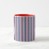 Americana sterren en strepen mok (Midden)