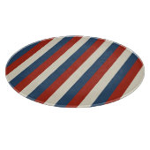Americana Stripes – Decoratieve glazen snijplank (Hoek)