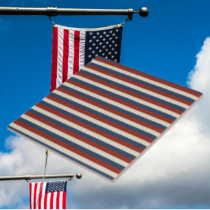Americana Stripes – Decoratieve keramische Tegel Tegeltje