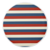 Americana Stripes – Keramische ladeknop Knop (Voorkant)