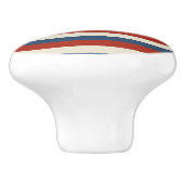 Americana Stripes – Keramische ladeknop Knop (Zijkant)