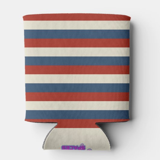Americana Stripes - Patriottisch Water Cooler (Achterkant)