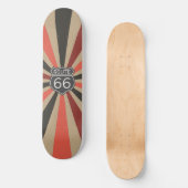 Americana Sunburst Persoonlijk Skateboard (Voorkant)