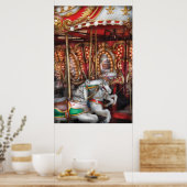 Americana - The Carousel Poster (Keuken)