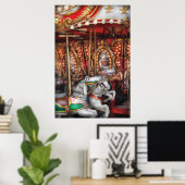 Americana - The Carousel Poster (Thuiskantoor)