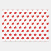 Americana thema, rood, wit en blauw inpakpapier vel (Voorkant 3)