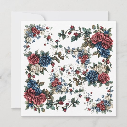 Americana Tuin Patriotrozen Save The Date (Voorkant)