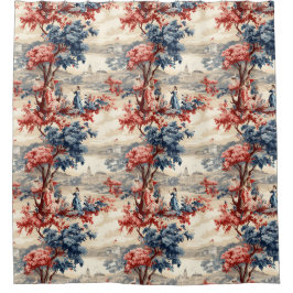Americana Tuin Toile Douchegordijn