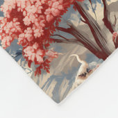 Americana Tuin Toile Fleece Deken (Hoek)