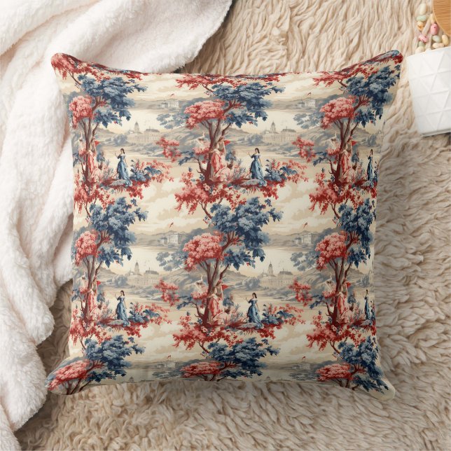 Americana Tuin Toile Kussen (Deken)