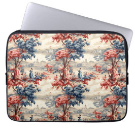 Americana Tuin Toile Laptop Sleeve