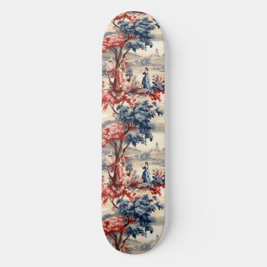 Americana Tuin Toile Persoonlijk Skateboard (Voorkant)