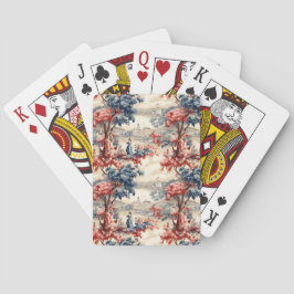 Americana Tuin Toile Pokerkaarten