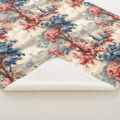 Americana Tuin Toile Sherpa Deken (3/4)
