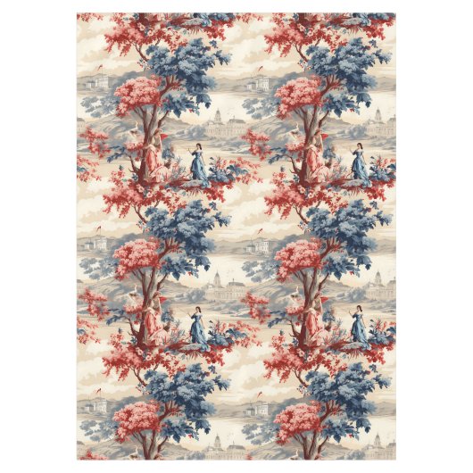Americana Tuin Toile Tafelkleed (Voorkant)
