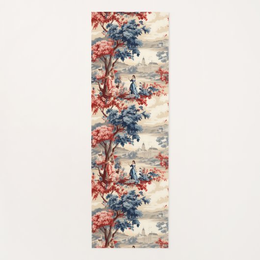 Americana Tuin Toile Yogamat (Voorkant)