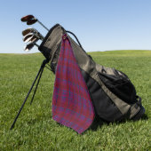 Americana Weathered Plaid Golfhanddoek (Groen)