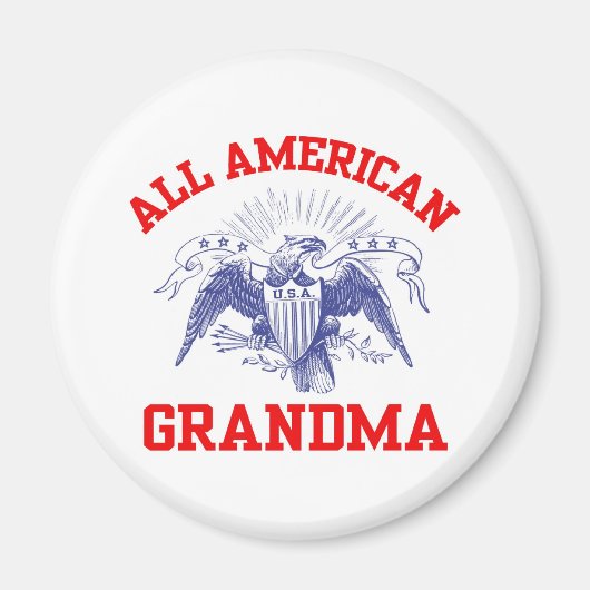 americangrandma magneet (Voorkant)