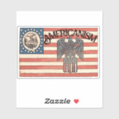 AMERICANISME STICKER (Vel)