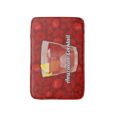 Americano cocktail badmat (Voorkant Verticaal)