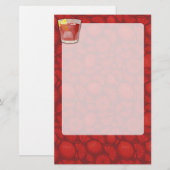 Americano-cocktail Briefpapier (Voorkant / Achterkant)