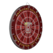 Americano Cocktail Dartbord (Voorkant Links)