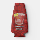 Americano cocktail flesjeskoeler (Voorkant)