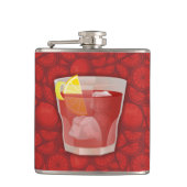 Americano cocktail heupfles (Voorkant)