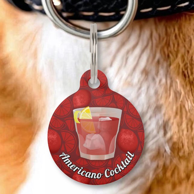 Americano cocktail huisdierpenning (Creator heeft geüpload)