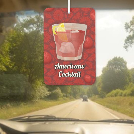 Americano cocktail luchtverfrisser