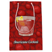 Americano cocktail medium cadeauzakje (Voorkant)