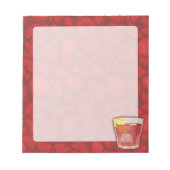 Americano cocktail notitieblok (Voorkant)