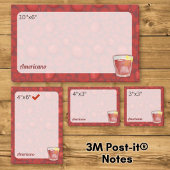 Americano Cocktail Post-it® Notes