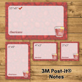 Americano Cocktail Post-it® Notes