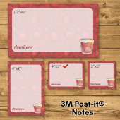 Americano Cocktail Post-it® Notes