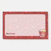 Americano Cocktail Post-it® Notes (Voorkant)
