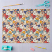 Americano Koffie No 2 efemera collage patroon Tissuepapier (Craft)