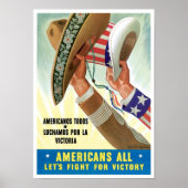 Americans All Poster (Voorkant)